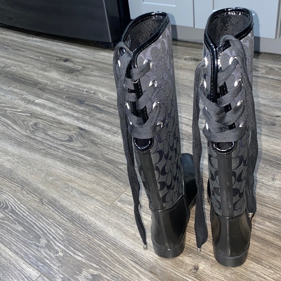 Coach rain boots - Picture 2 of 3